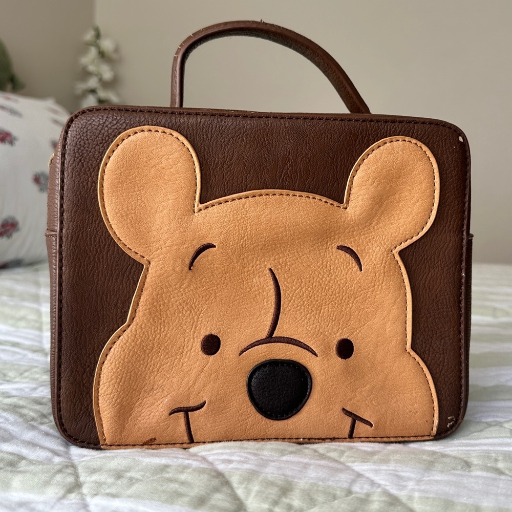 Winnie the Pooh brown Loungefly purse